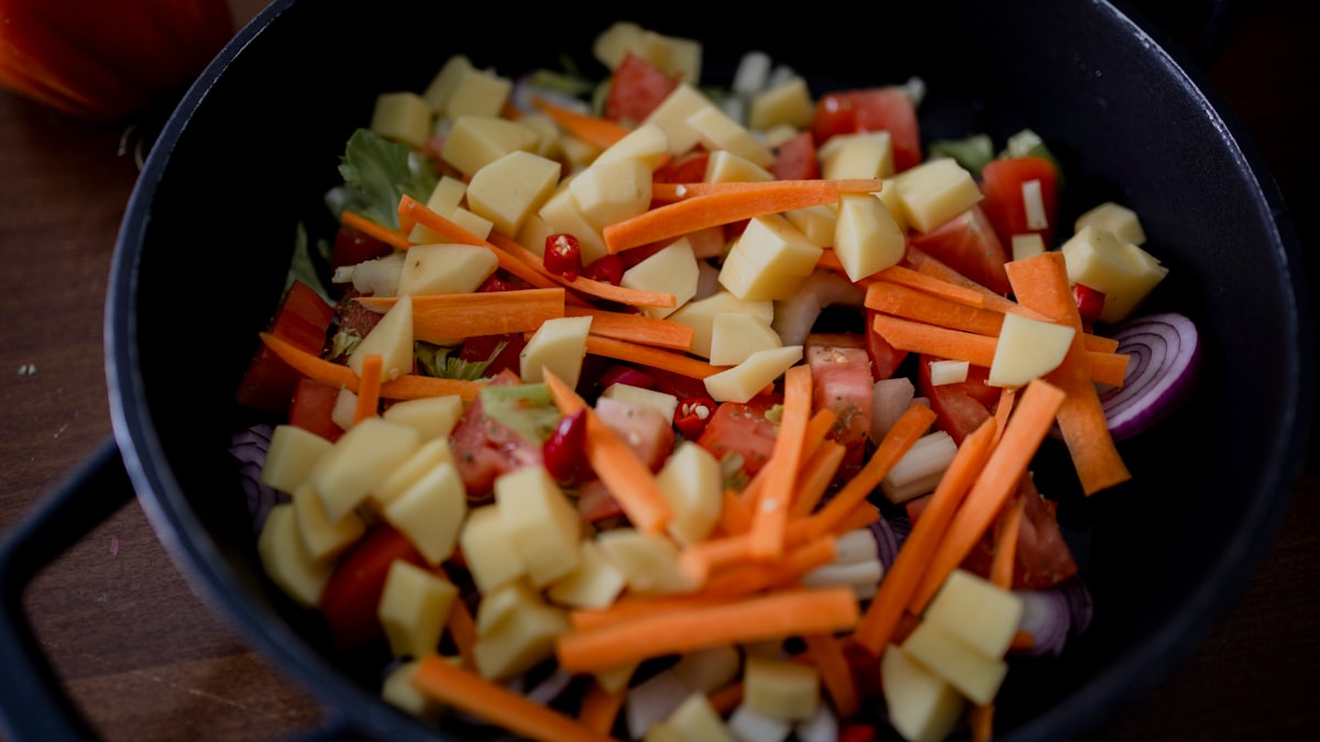 Schnelle Hähnchen-Stir-Fry